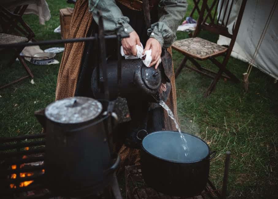 How to Wash Dishes Camping