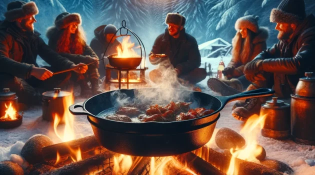 High Energy Winter Camping Meals