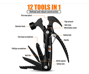 12-1 Hammer Multitool