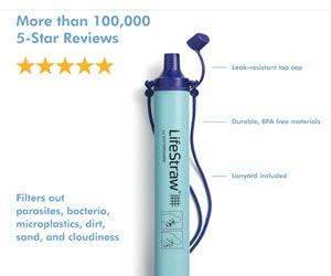 LifeStraw Personal Water Filter 5 Star
